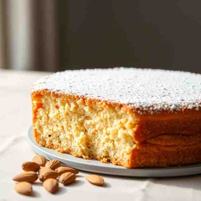 Decadent Gluten Free Almond Cake - Bake Torta Caprese Now